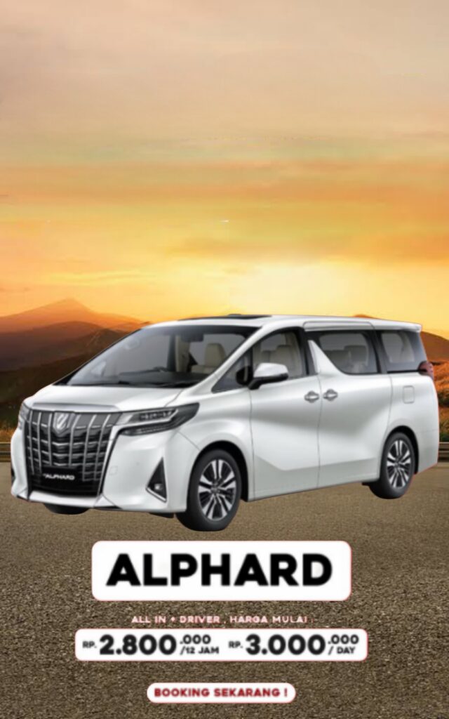 sewa mobil alphard jogja