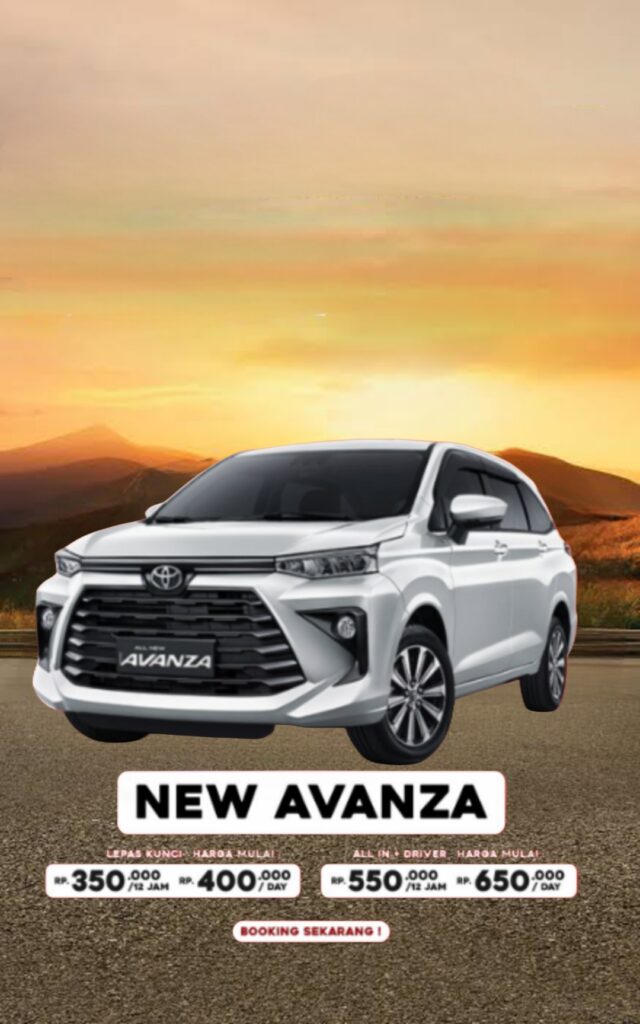 sewa mobil new avanza jogja